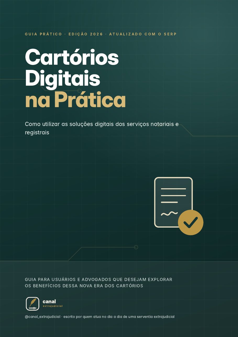Capa do e-book Cartórios Digitais na Prática